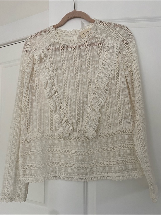 Sezane Tops - Sézane lace blouse